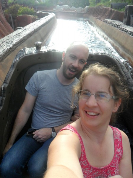 Splash Mountain with Neal and Maggie