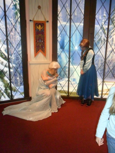 Elsa and Anna were worth the wait