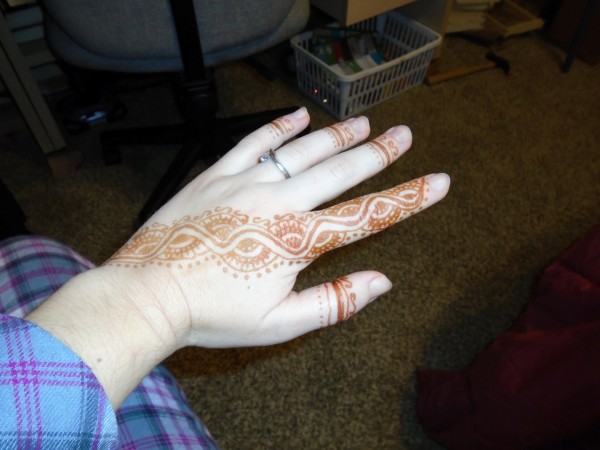 Self-henna.