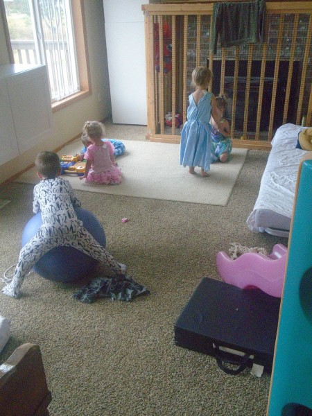 Kids primarily wore dressup... followed closely behind by pajamas.