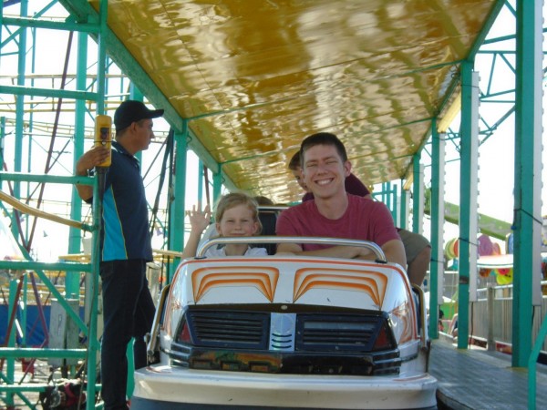 Brian and Maggie went on a proper roller coaster!