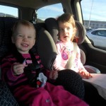 Loaded up with salt water taffy to go home.... was a great trip til Maggie woke both Jordan and Anna up. Gah!