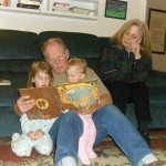 Great story-reading skills run in the family!