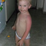 Little fried birdie. I did put sunscreen on and keep her in the shade 90% of the second day.... :-(