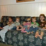 All the cousins on one couch! 