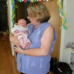 Grammy and her newest little grandgirl.