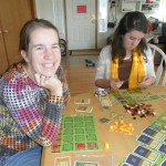 And Melissa and I got an entire game of Agricola with no interruptions! AMAZING. I don't remember the last time I was anywhere with good company and only one (sleeping) child. Thanks Austin and Brian!