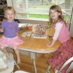 We decorated a gingerbread house!  And I'm telling you... the kit was 100% worth the $10 if you can. Just the cheap little tray that holds the walls up were worth it. haha